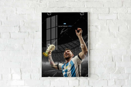 Tranh treo tường Messi WC2022